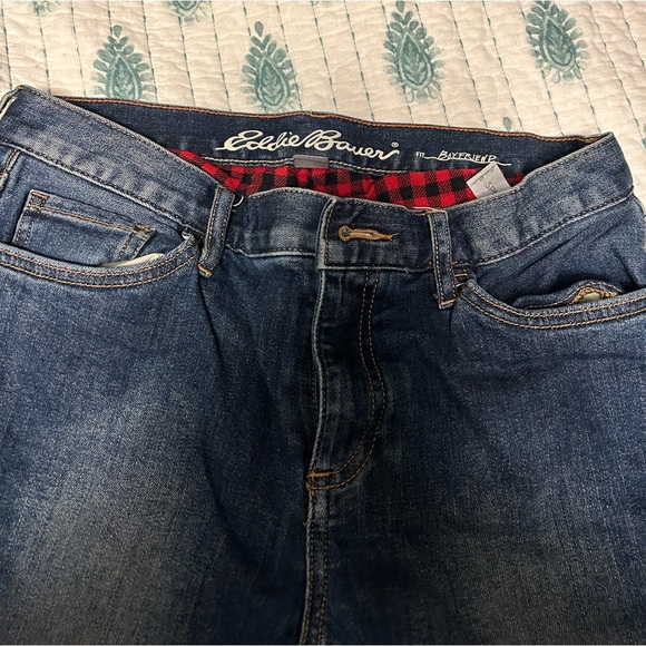 Eddie Bauer lined jeans - Picture 4 of 6